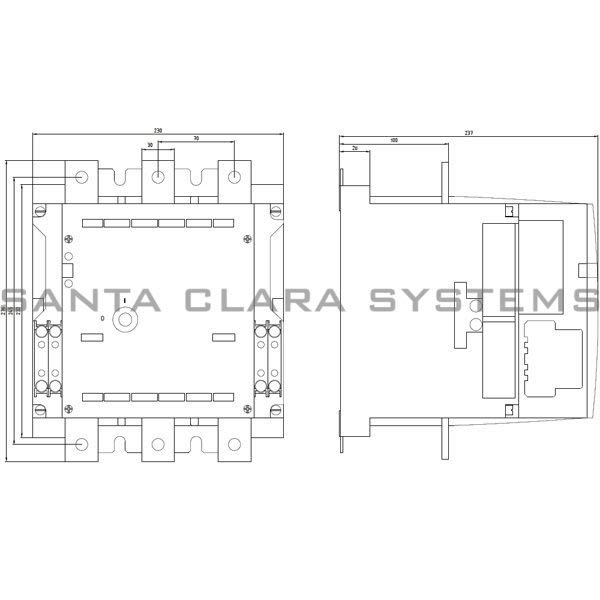 Siemens 3TF6844-8CF7 Contactor | Sirius | 3TF6844-8CF7 Product Image