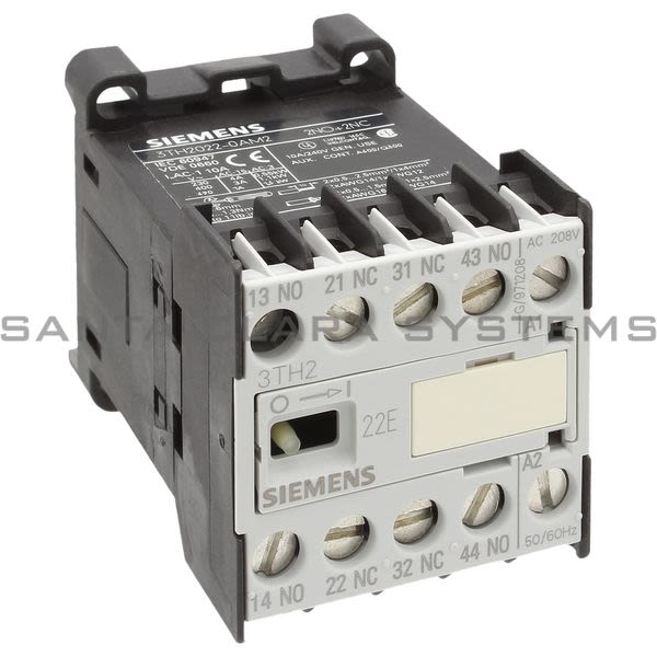 Siemens 3TH2022-0AM2 Contactor Relay Product Image