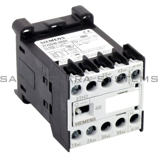 Siemens 3th2040-0bb4 Control Relay 24v Coil for sale online 