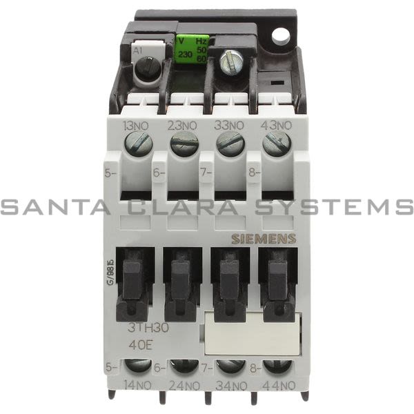 Siemens 3TH3040-0AL2 Control Relay Product Image