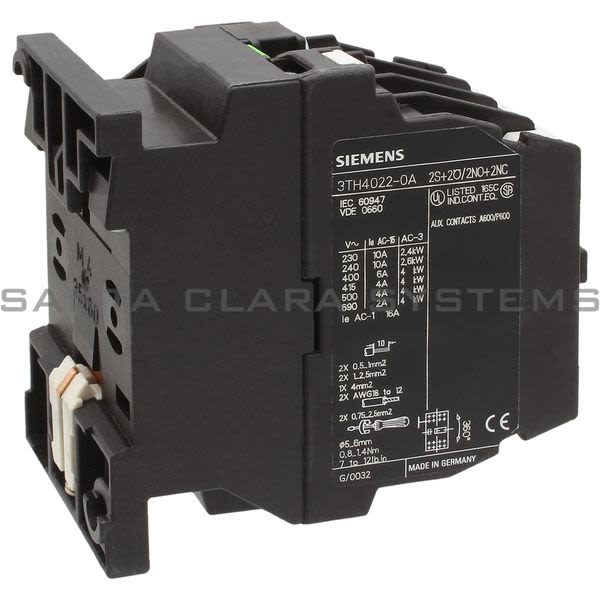 Siemens 3TH4022-0AJ2 Control Product Image