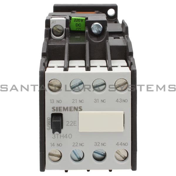 Siemens 3TH4022-0BM4 Contactor | 3TH4022-0BM4 Product Image
