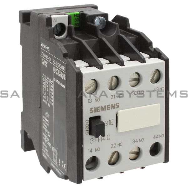 Siemens 3TH4031-0AC2 Control Relay | 3TH4031-0AC2 Product Image