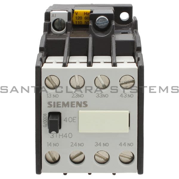 Siemens 3TH4040-0AK6 Contactor | Sirius | 3TH4040-0AK6 Product Image