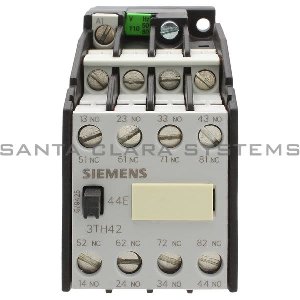 Siemens 3TH4244-0AG2 Contactor Relay Product Image