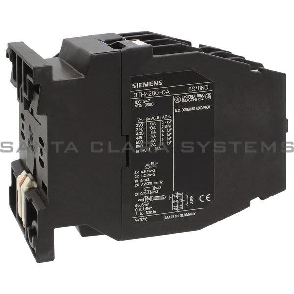 Siemens 3TH4280-0AP6 Control Relay Product Image