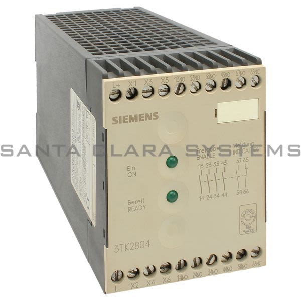 Siemens 3TK2804-0BB4 Safety Relay Product Image