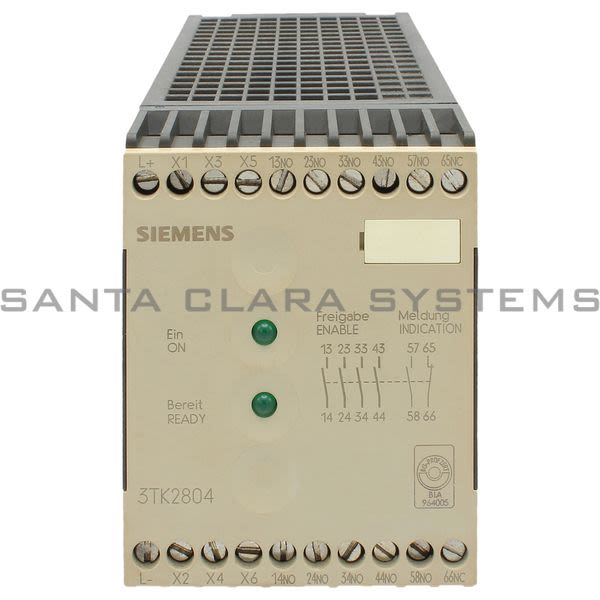 Siemens 3TK2804-0BB4 Safety Relay Product Image