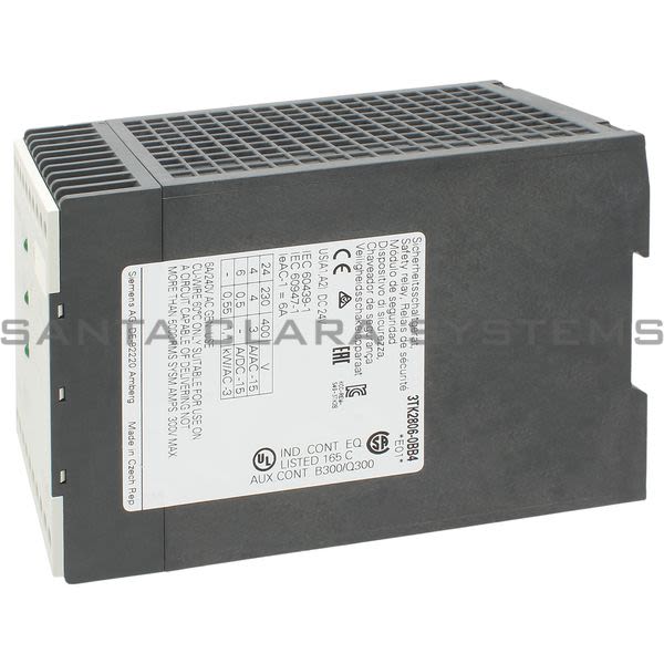 Siemens 3TK2806-0BB4 Safety Contactor Product Image