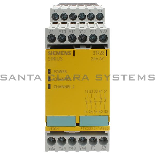Siemens 3TK2825-1AB20 Safety Relay | 3TK2825-1AB20 Product Image