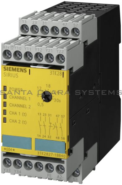 3TK2827-1AB20 Siemens Safety Relay - 3TK2827-1AB20 - Santa Clara Systems