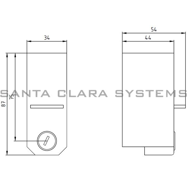 Siemens 3TX6526-3B Terminal Cover | Sirius | 3TX6526-3B Product Image
