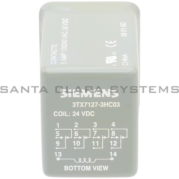 Siemens 3TX7127-3HC03 Relay | 3TX7127-3HC03 Product Image