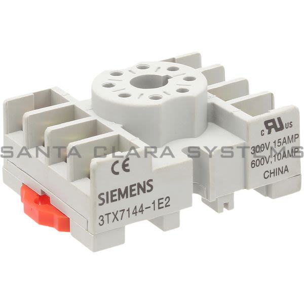 Siemens 3TX7144-1E2 Relay Base | 3TX7144-1E2 Product Image