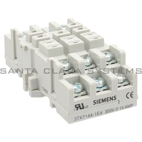 Siemens 3TX7144-1E4 Relay Base Product Image