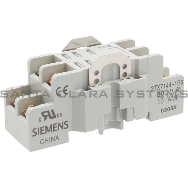 Siemens 3TX7144-1E6 Relay Base Product Image
