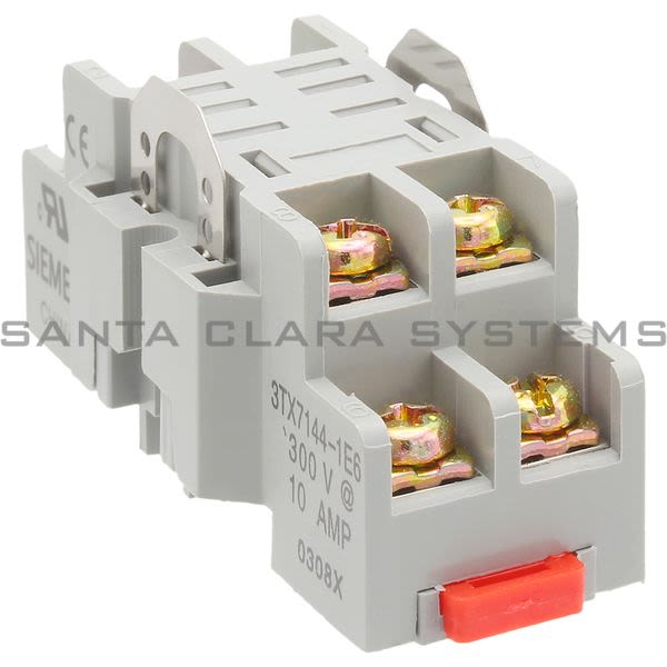 Siemens 3TX7144-1E6 Relay Base Product Image