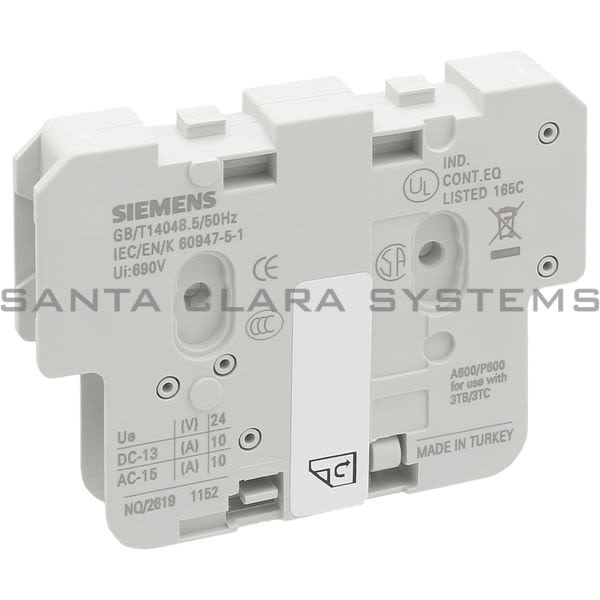 Siemens 3TY7561-1AA00 Auxiliary Contact | 3TY7561-1AA00 Product Image