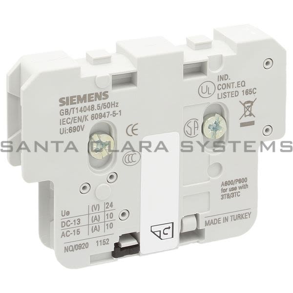Siemens 3TY7561-1KA00 Auxiliary Contact | 3TY7561-1KA00 Product Image
