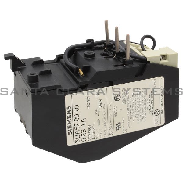 Siemens 3UA5200-0J Overload Relay | 3UA5200-0J Product Image