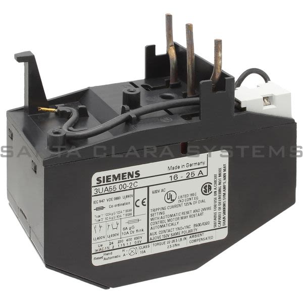 Siemens 3UA5500-2C Overload Relay | 3UA5500-2C Product Image