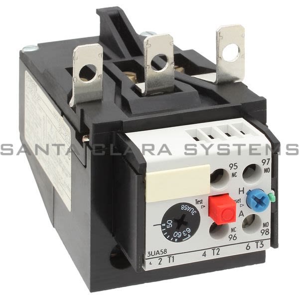 3UA58002P Siemens Overload Relay 3UA58002P Santa Clara Systems