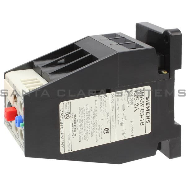 Siemens 3UA5900-1B Overload Relay Product Image