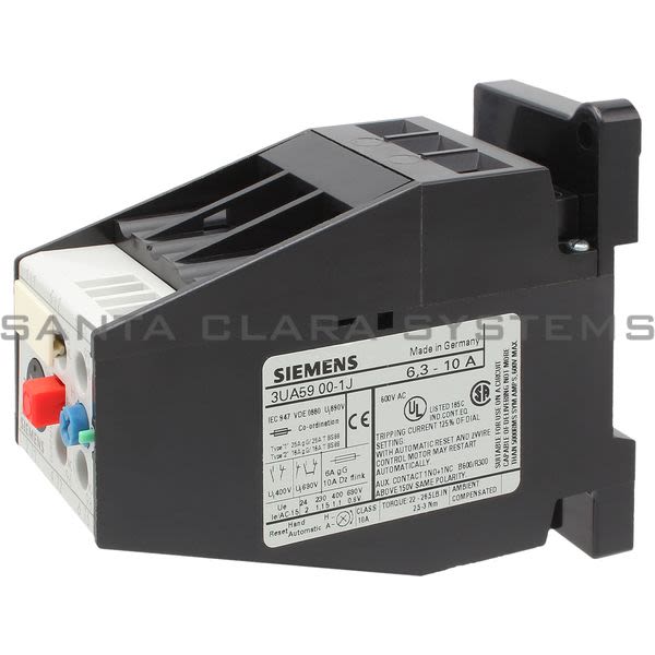 Siemens 3UA5900-1J Overload Relay Product Image