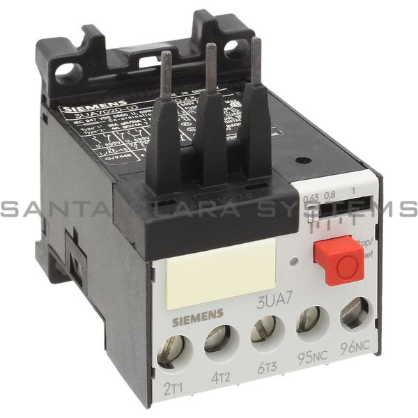 Siemens 3UA7020-0J Overload Relay Product Image