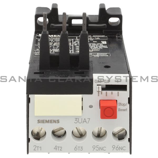 Siemens 3UA7020-0J Overload Relay Product Image
