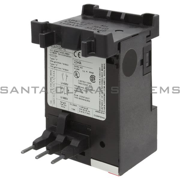 Siemens 3UA7020-1E Overload Relay | 3UA7020-1E Product Image