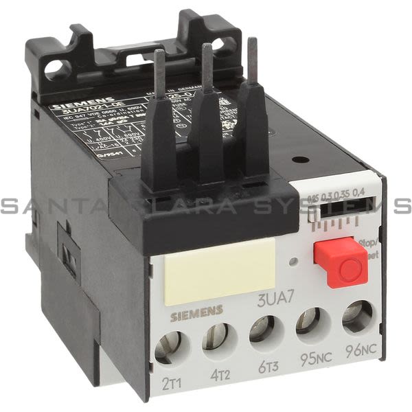 Siemens 3UA7021-0E Overload Relay Product Image