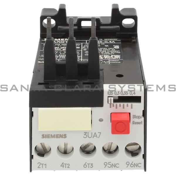 Siemens 3UA7021-0E Overload Relay Product Image