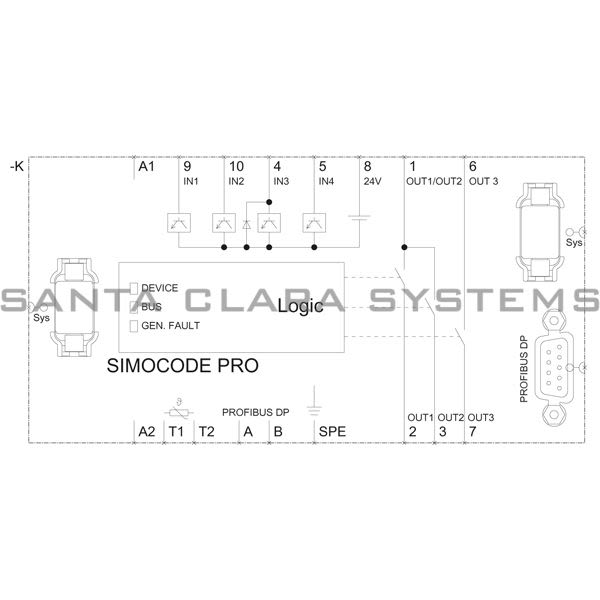 Siemens 3UF7010-1AB00-0 Basic Unit Product Image