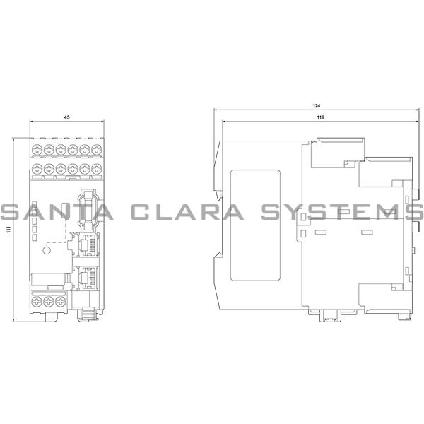 Siemens 3UF7011-1AU00-0 Basic Unit | SIMOCODE | 3UF7011-1AU00-0 Product Image