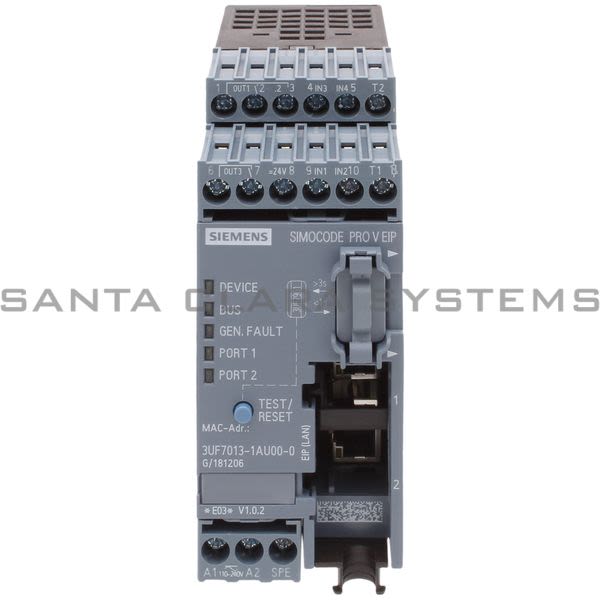 Siemens 3UF7013-1AU00-0 Motor Management Device Product Image