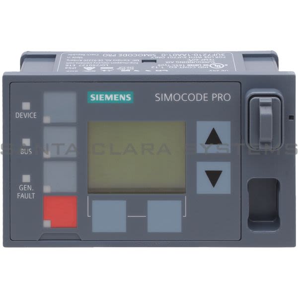Siemens 3UF7210-1AA01-0 Operator Panel Product Image