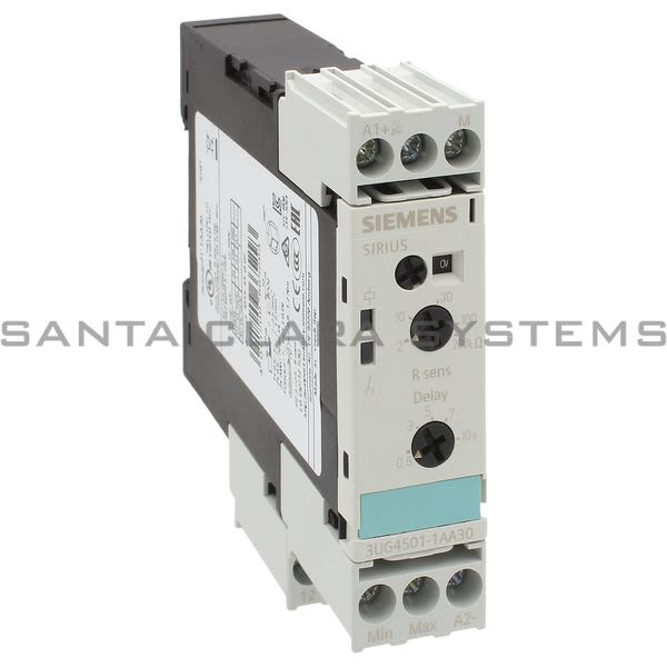 Siemens 3UG4501-1AA30 Level Monitoring Relay | 3UG4501-1AA30 Product Image