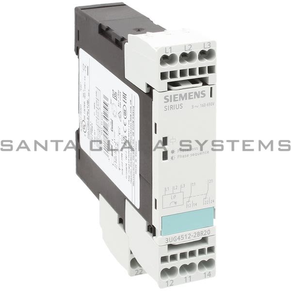 Siemens 3UG4512-2BR20 Monitoring Relay | 3UG4512-2BR20 Product Image