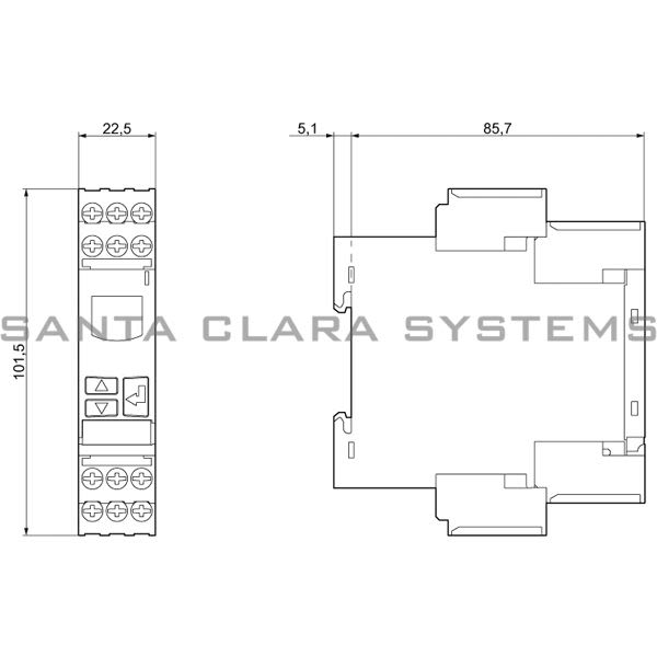 Siemens 3UG4616-1CR20 Monitoring Relay / Control Relay Product Image