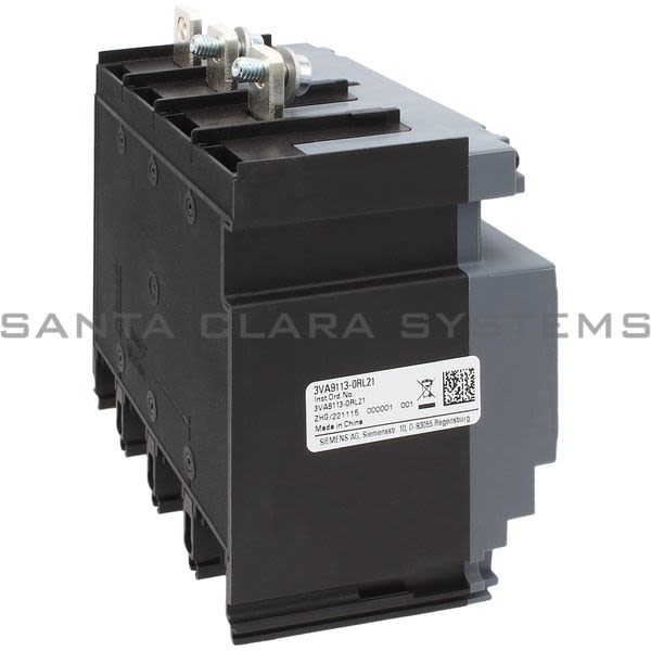 Siemens 3VA9113-0RL21 Residual Current Device | 3VA9113-0RL21 Product Image