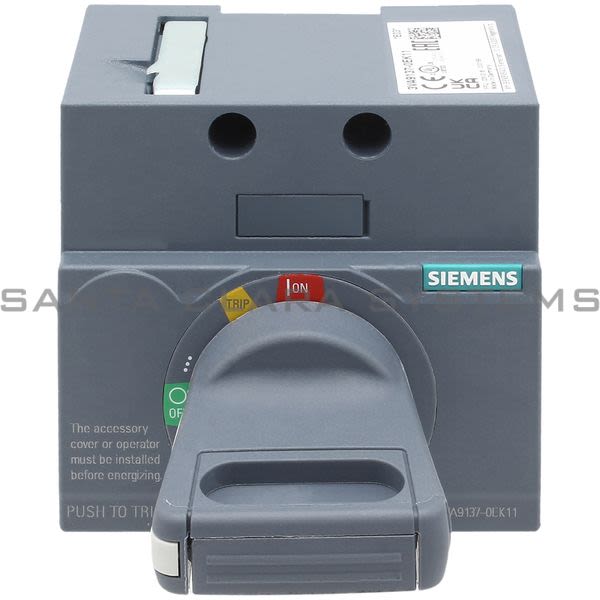 Siemens 3VA9137-0EK11 Rotary Operator | 3VA9137-0EK11 Product Image