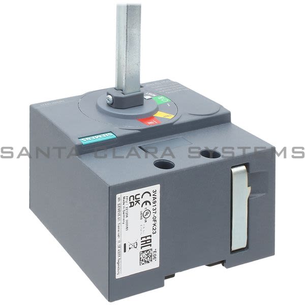 Siemens 3VA9137-0FK23 Rotary Operator | 3VA9137-0FK23 Product Image