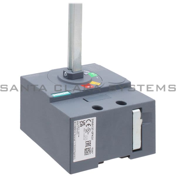 Siemens 3VA9137-0FK31 Rotary Operator | 3VA9137-0FK31 Product Image