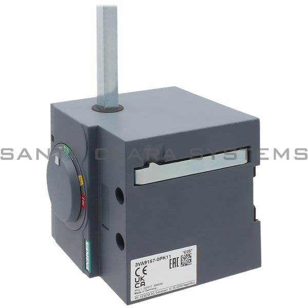 Siemens 3VA9157-0PK11 Rotary Operator | 3VA9157-0PK11 Product Image