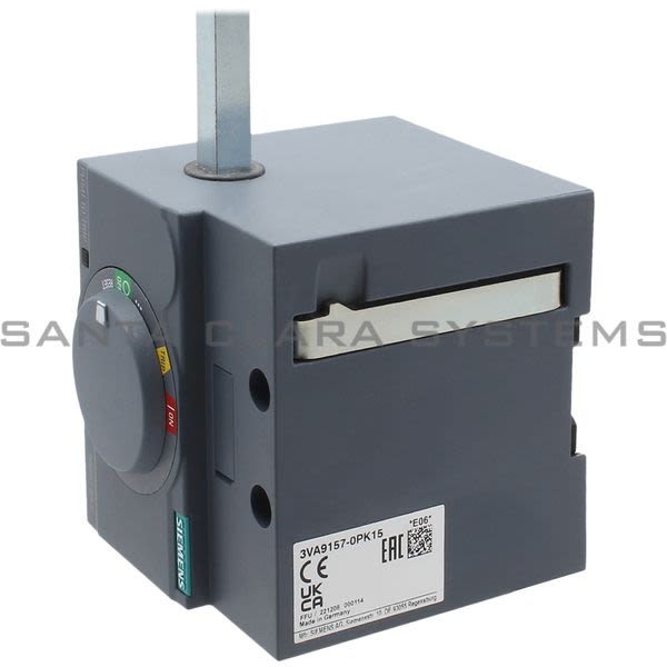 Siemens 3VA9157-0PK15 Rotary Operator | 3VA9157-0PK15 Product Image