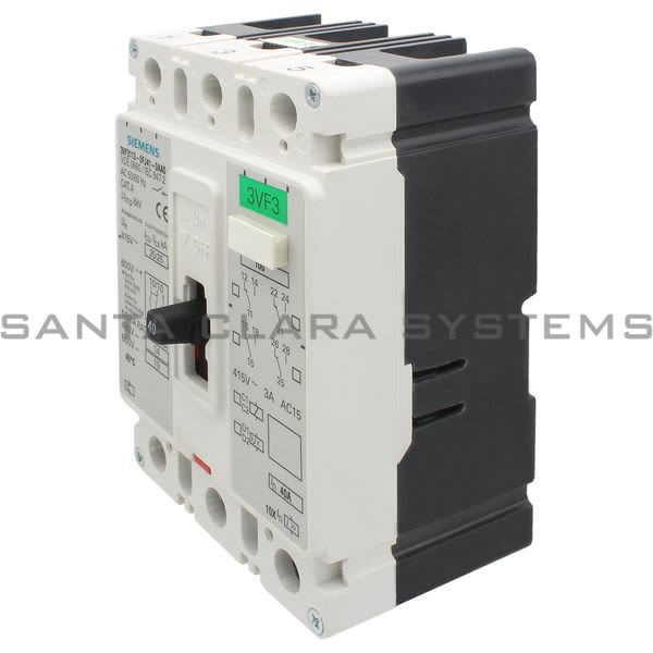 Siemens 3VF3113-0FJ41-0AA0 Circuit Breaker Product Image