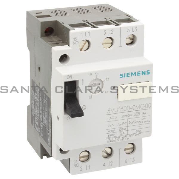 Siemens 3VU1300-0MG00 Curcuit Breaker Product Image
