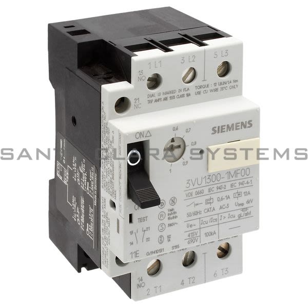 Siemens 3VU1300-1MF00 Circuit Breaker | 3VU1300-1MF00 Product Image