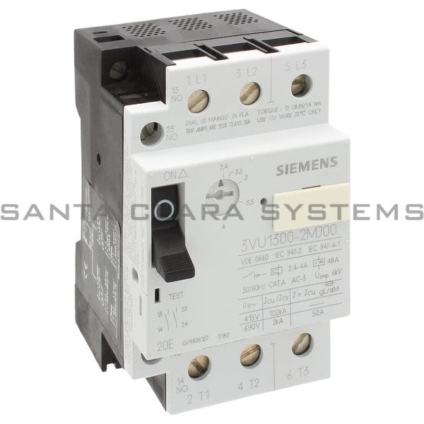 Siemens 3VU1300-2MJ00 Circuit Breaker | 3VU1300-2MJ00 Product Image